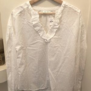 GAP white long sleeve